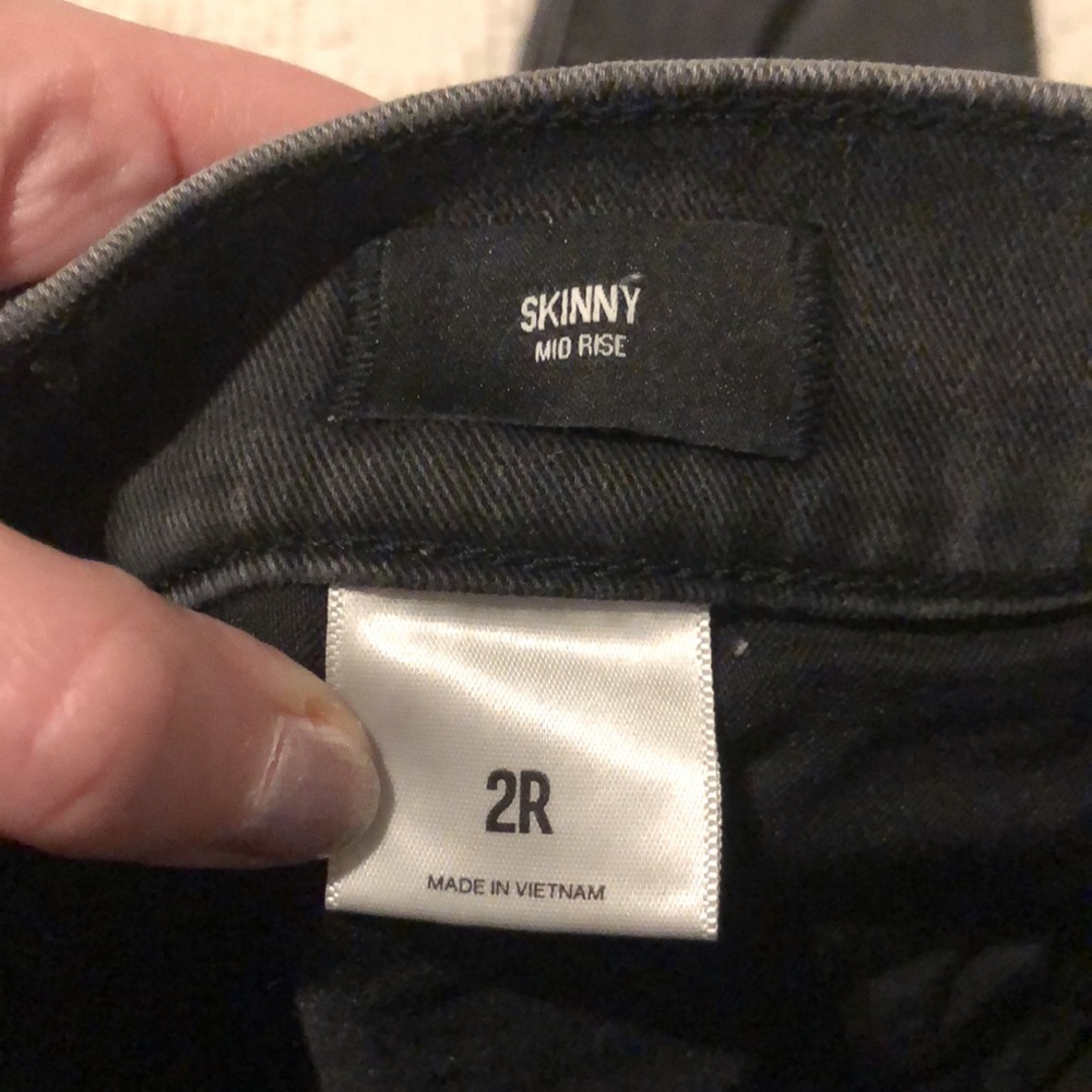 Express gray skinny jeans - Picture 3 of 3